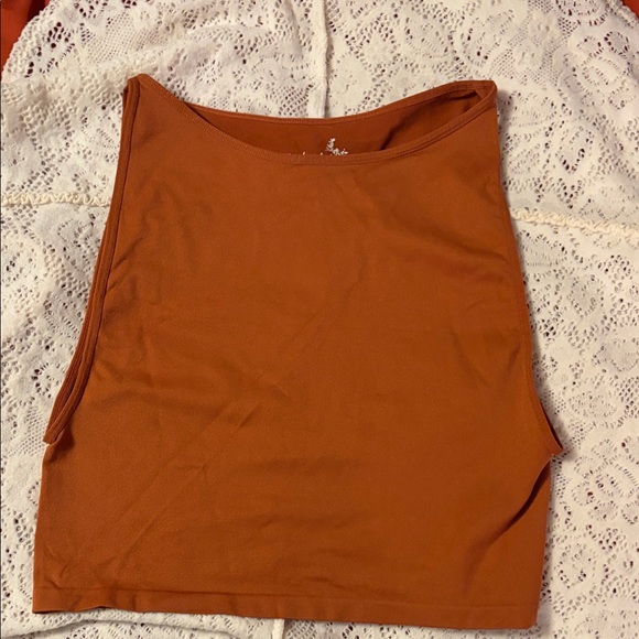 Intimately By Free People Other - Free People Intimately size M/L rust colored stretch tank